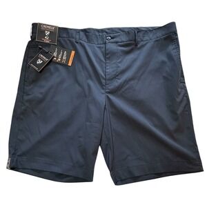 Cremieux Shorts Mens 42 Navy Blue Performance Golf Lightweight Outdoor 9" Inseam